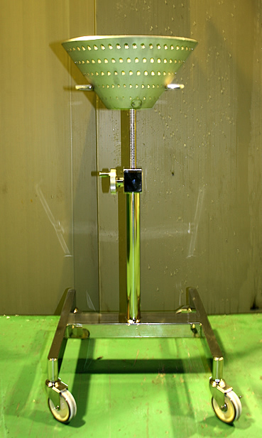 移動式　ホッパーハンドリフター　板金